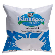 KINANGOP FRESH MILK 500ML POUCH