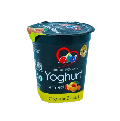 BIO ORANGE  BISC YOGHURT 150ML