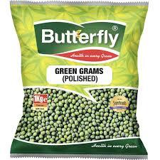 GREEN GRAM POLISHED BUTTERFLY 1KG