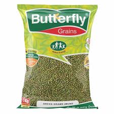 GREEN GRAM MUNG BUTTERFLY 1KG