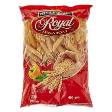 ROYAL MACARONI RIGATONI 400G PIPED