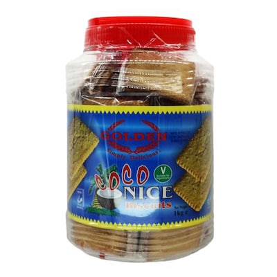 GOLDEN COCO NICE BISC 1KG JAR