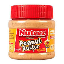 PEANUT/B 250G NUTEEZ CRUNCHY