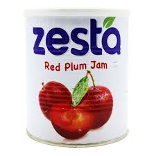 ZESTA RED PLUM JAM 1KG E.O.T