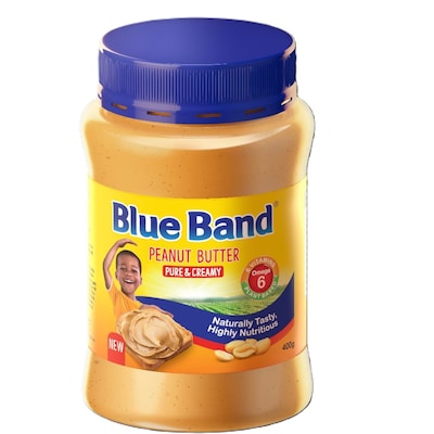 BLUE BAND PEANUT BUTTER 400G SMOOTH