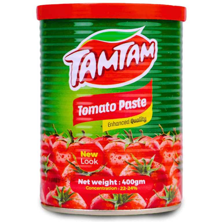 TAMTAM TOMATO PASTE 400G TIN