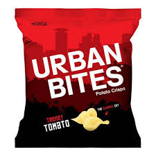 URBAN BITES TRENDY TOMATO CRISPS 120G