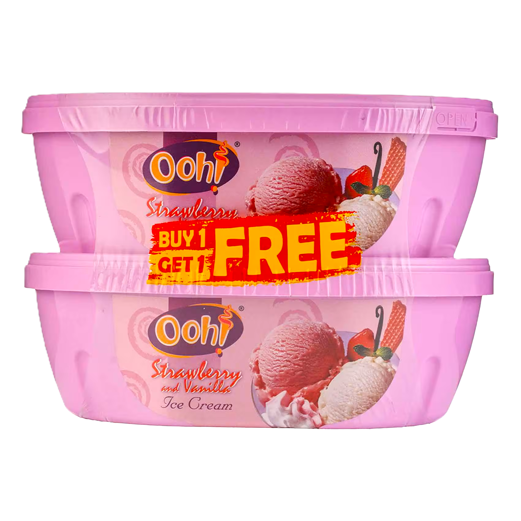 OOH VAN N S/BERRY ICE CRM 1L TUB