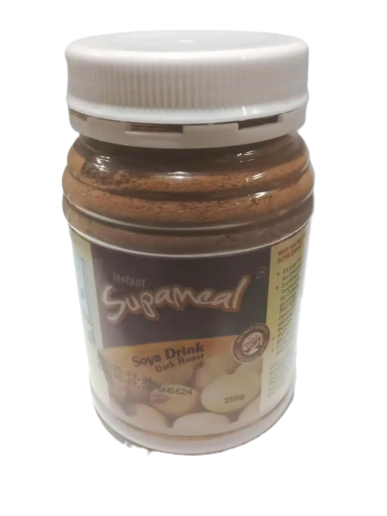 SUPAMEAL SOYA DRINK DARK ROAST 250G