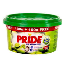 PRIDE DISH WASHING PASTE LEMON 400G