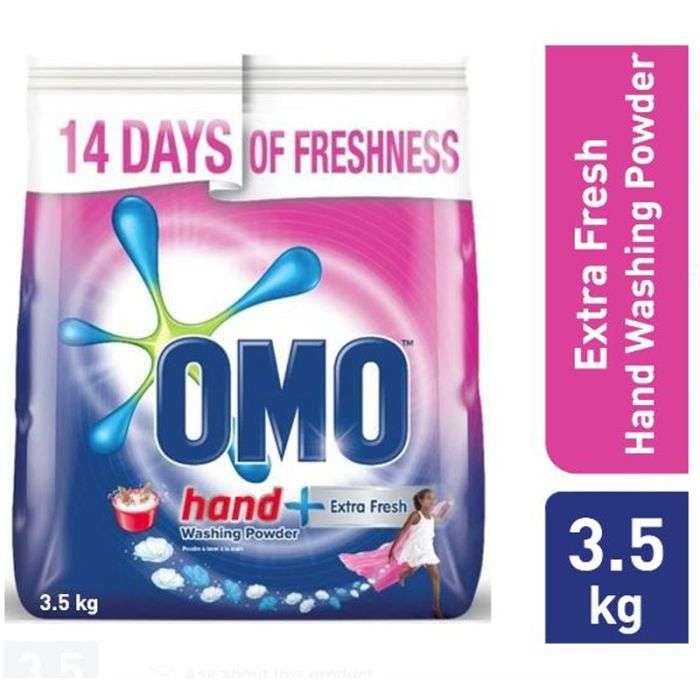 OMO EXTRA FRESH 3.5KG HAND WASH POWDER