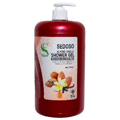 SEDOSO SHOWER GEL 1.3L ALMOND VANILLA