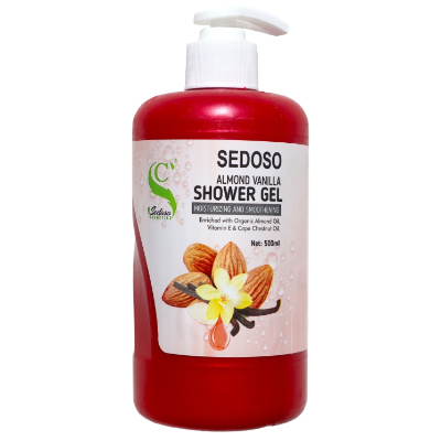 SEDOSO SHOWER GEL 500ML ALMOND VANILLA 