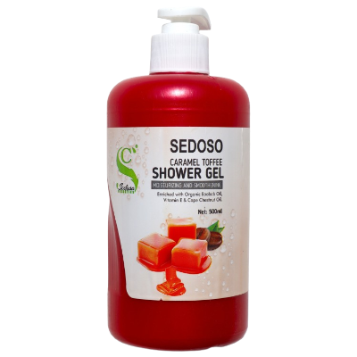 SEDOSO SHOWER GEL 500ML CARAMEL TOFFEE