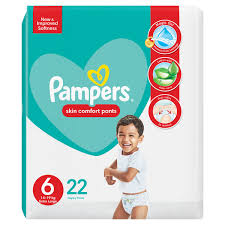 PAMPERS PANT H/C #S6 JUNIOR 4X24/4*22