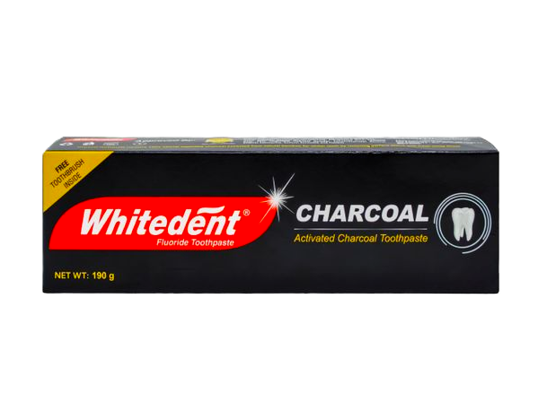WHITEDENT CHARCOAL T/PASTE 190G