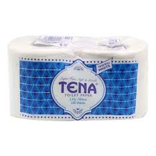 TENA WHT T/PAPER 2S UNWRAPPED
