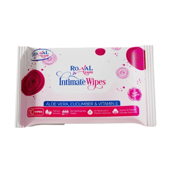 ROYAL INTIMATE WIPES PINK P/BAG 10S CLASSIC