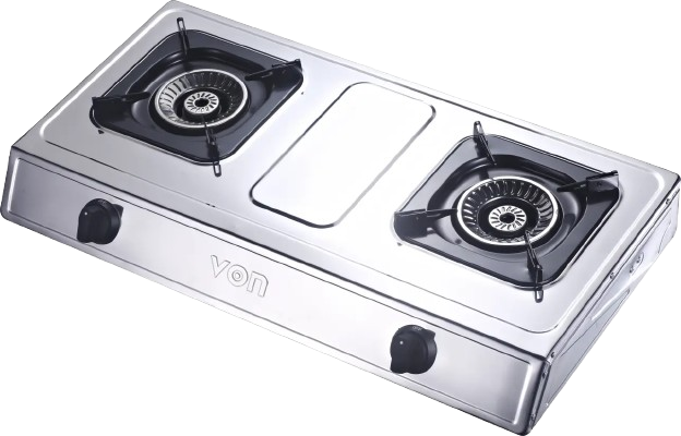 VON COOKER VCT2XWGX 2G SS SPIRAL DUAL BURNER SS