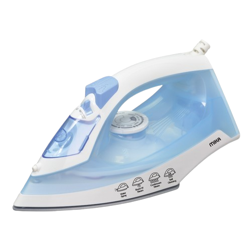 MIKA STEAM IRON NS/SP WHT&BLUE MIST3121N