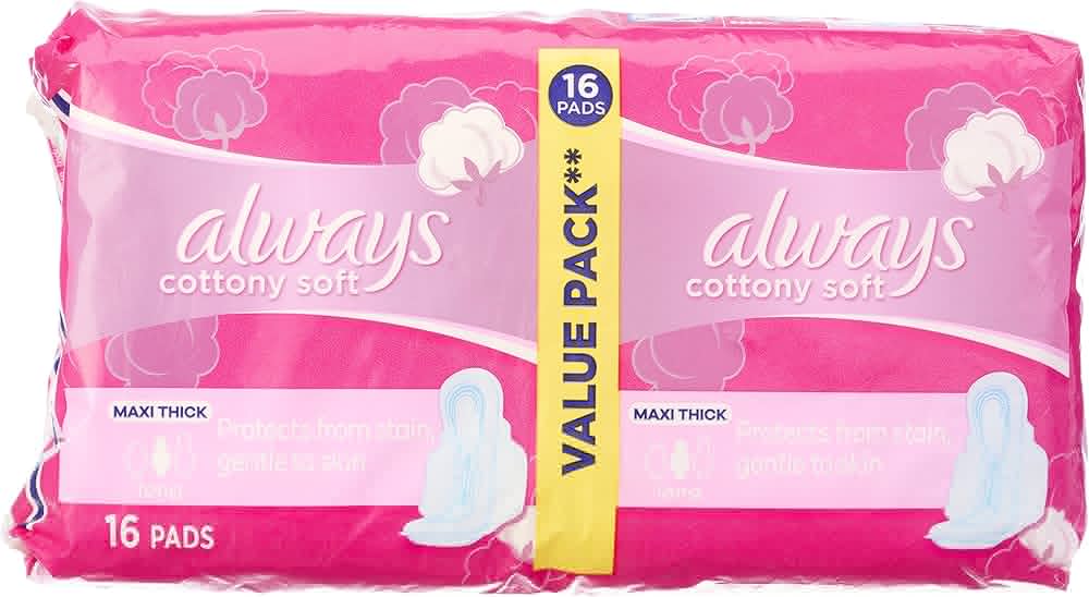 ALWAYS COTTON SOFT MAX THICK 16*8 (16X7) LONG 8S