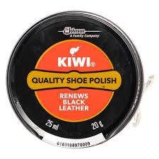 KIWI SHOE POLISH BLACK 25ML