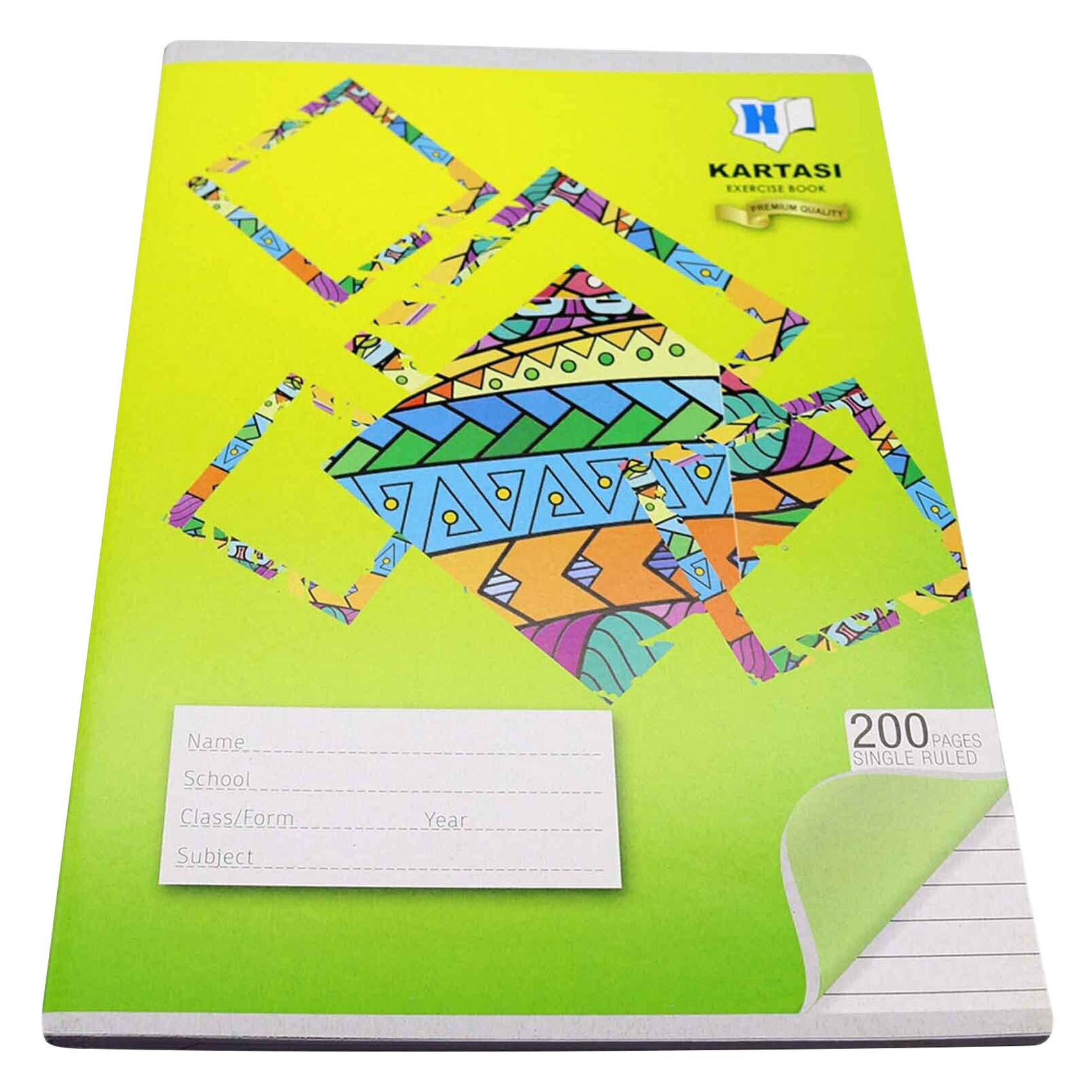 KB EX BOOK 200PGS MAN S/L A4