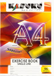 KB EX BOOK 96PGS MAN S/L A4