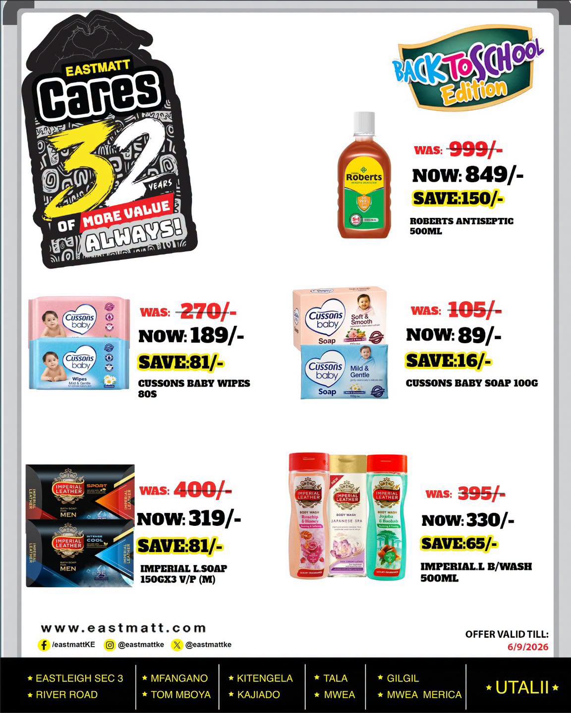 32nd Anniversary Offers