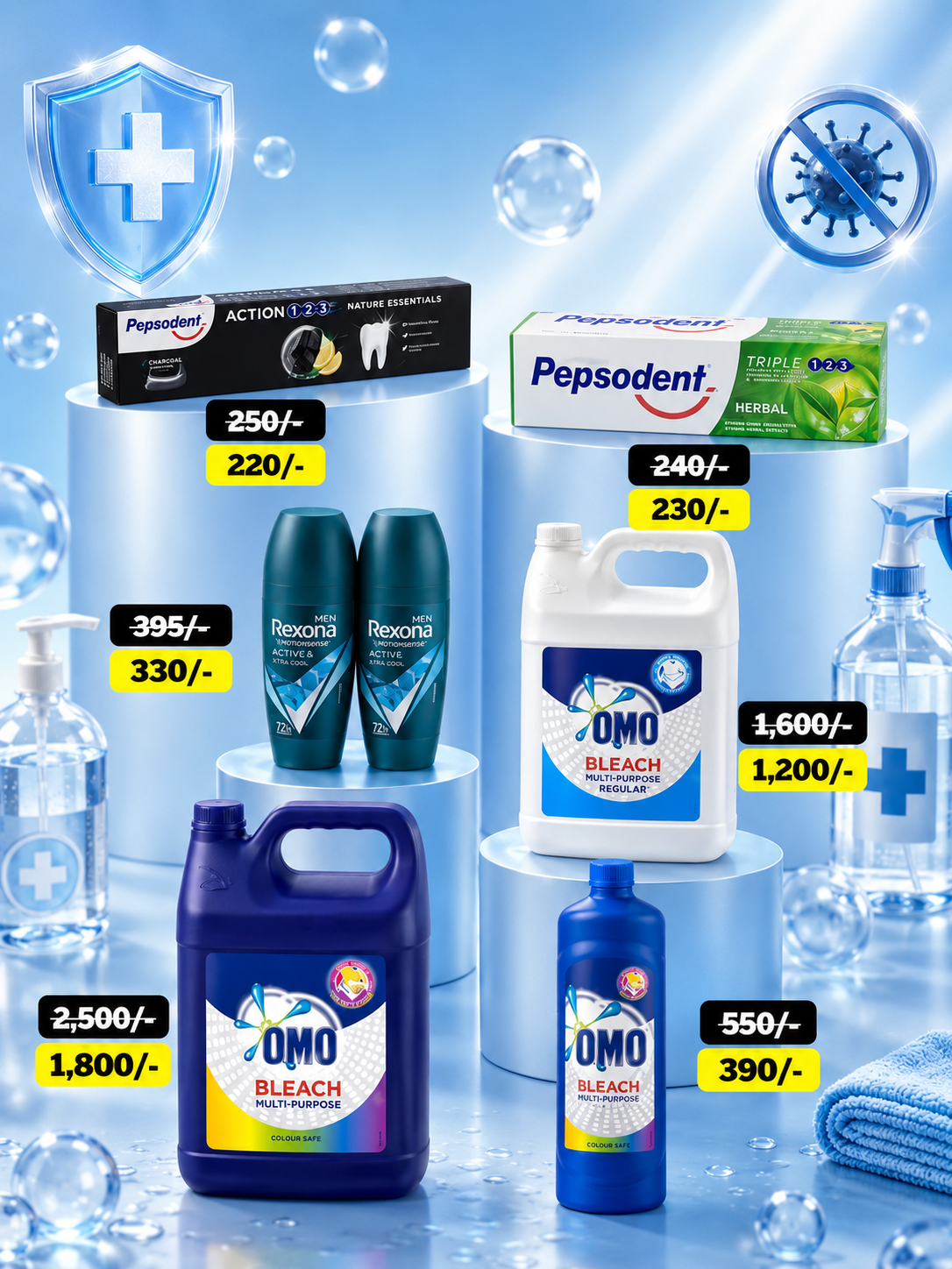 Disinfectants Promo