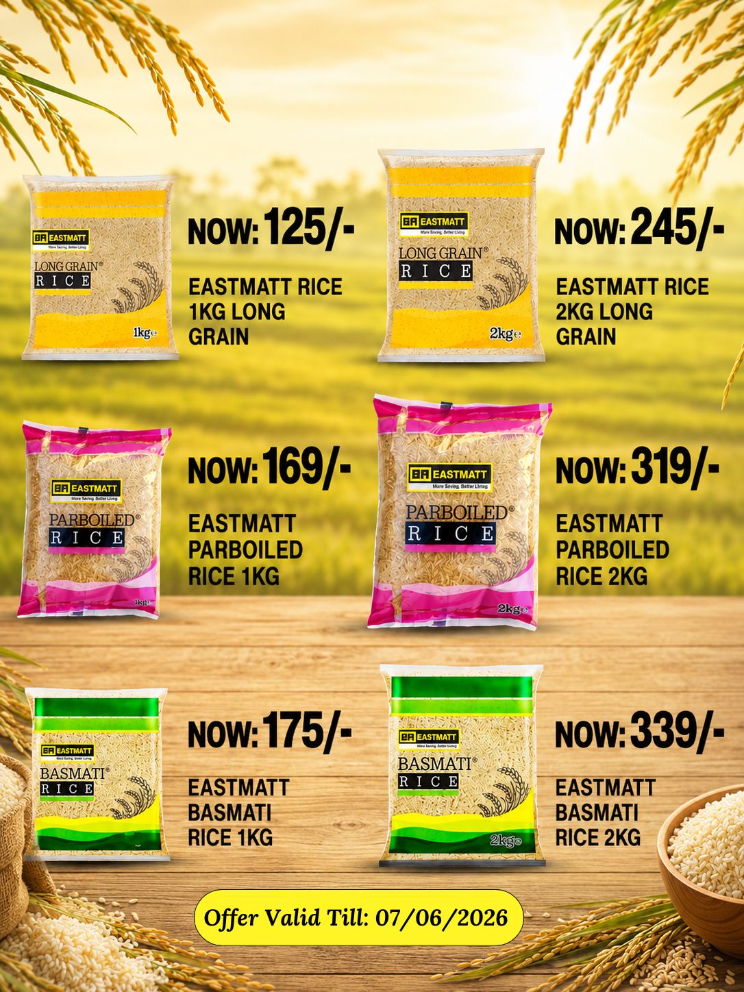 Eastmatt Rice FSS Offer
