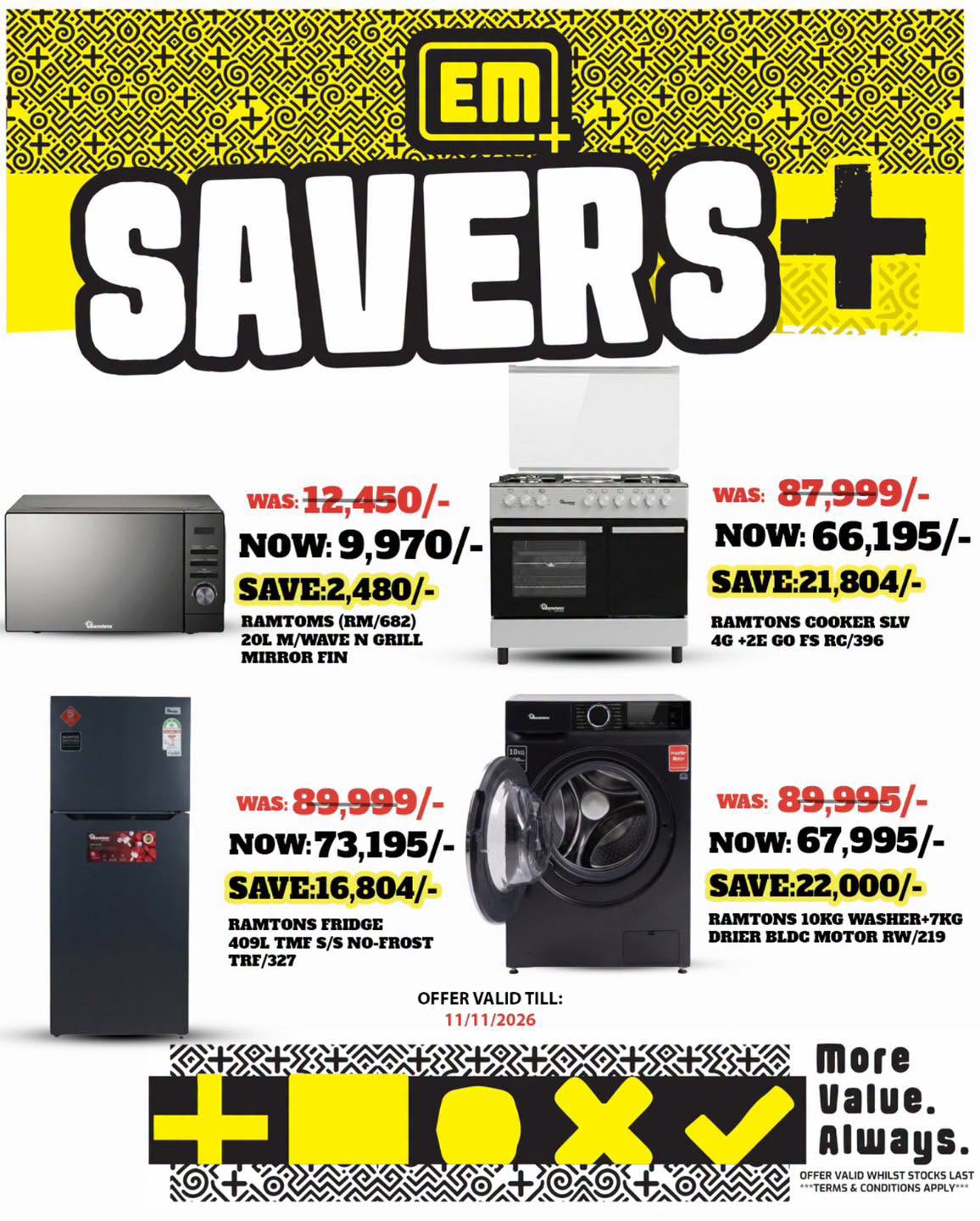 Ramtons Offers
