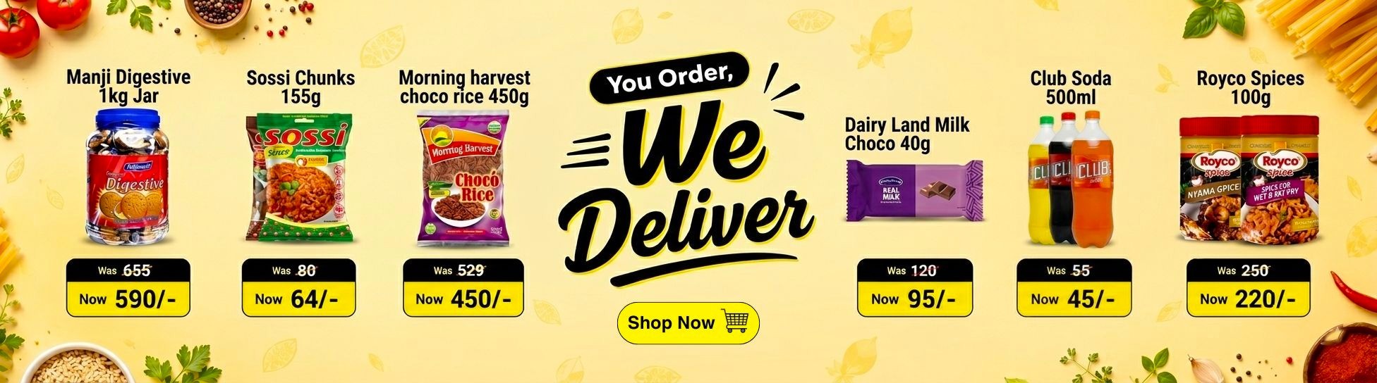 You Order We Deliver
