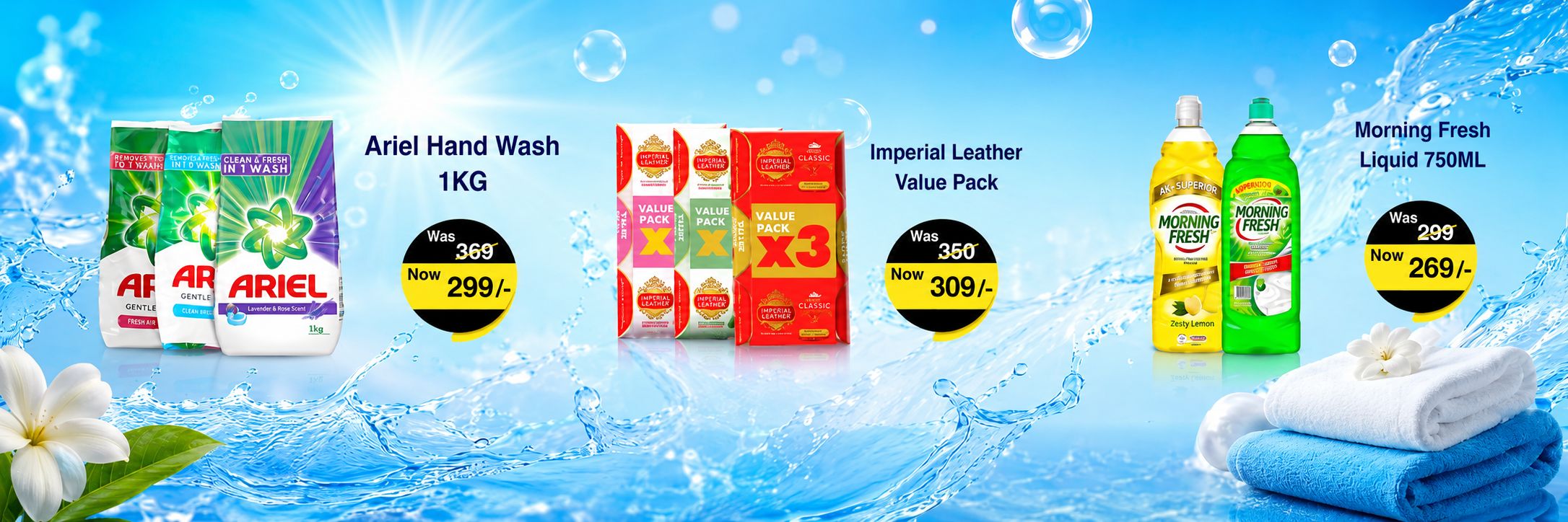 Detergents Promo
