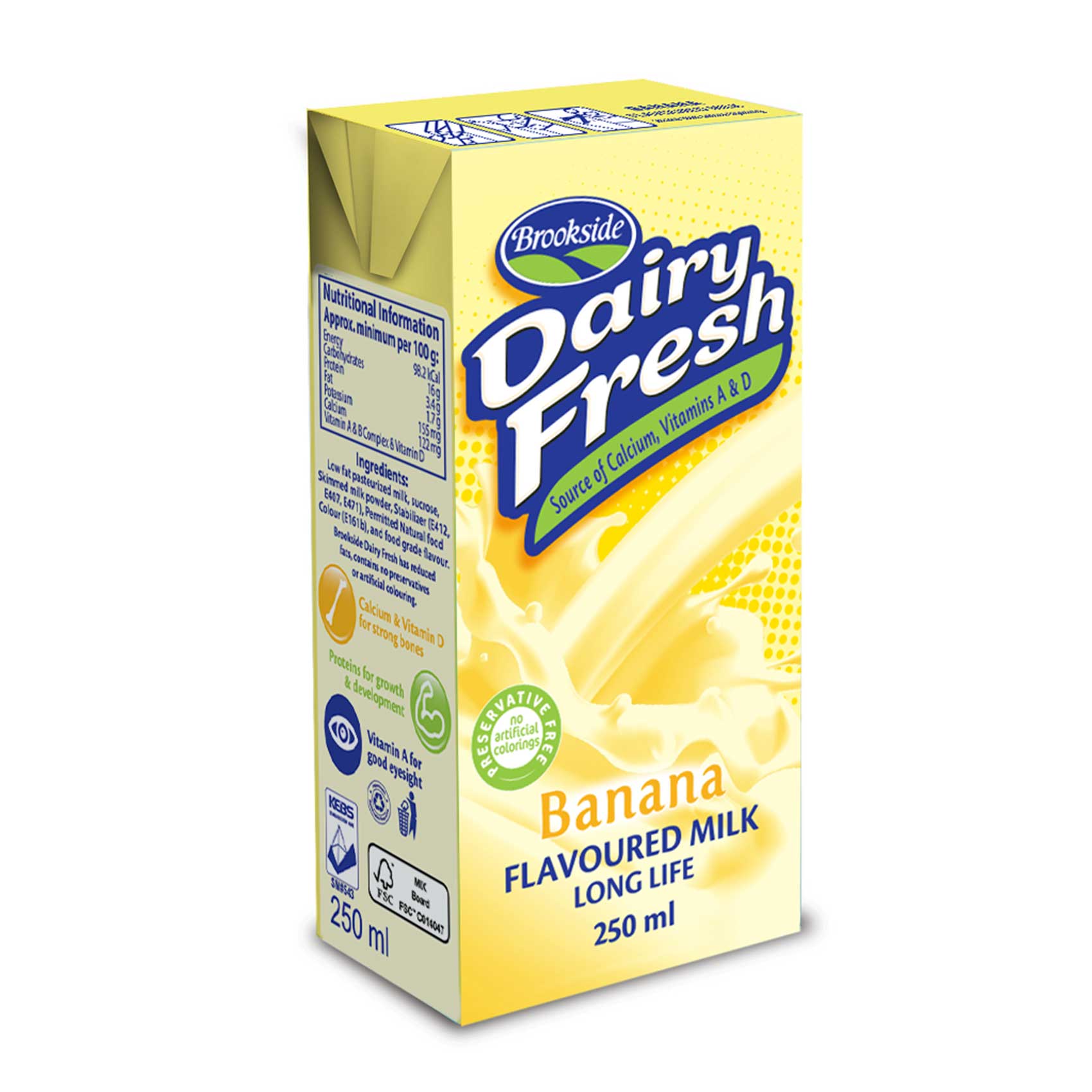 B/SIDE D/FRESH BANANA 250ML