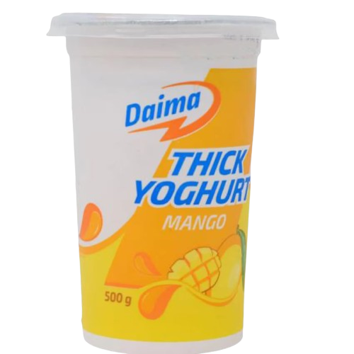 DAIMA THICK YOGHURT MANGO 500ML CUP