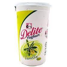 YOGHURT DELITE VANILLA 500ML CUP