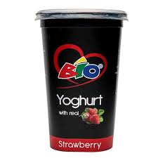 YOGHURT BIO STRAWBERRY 450ML