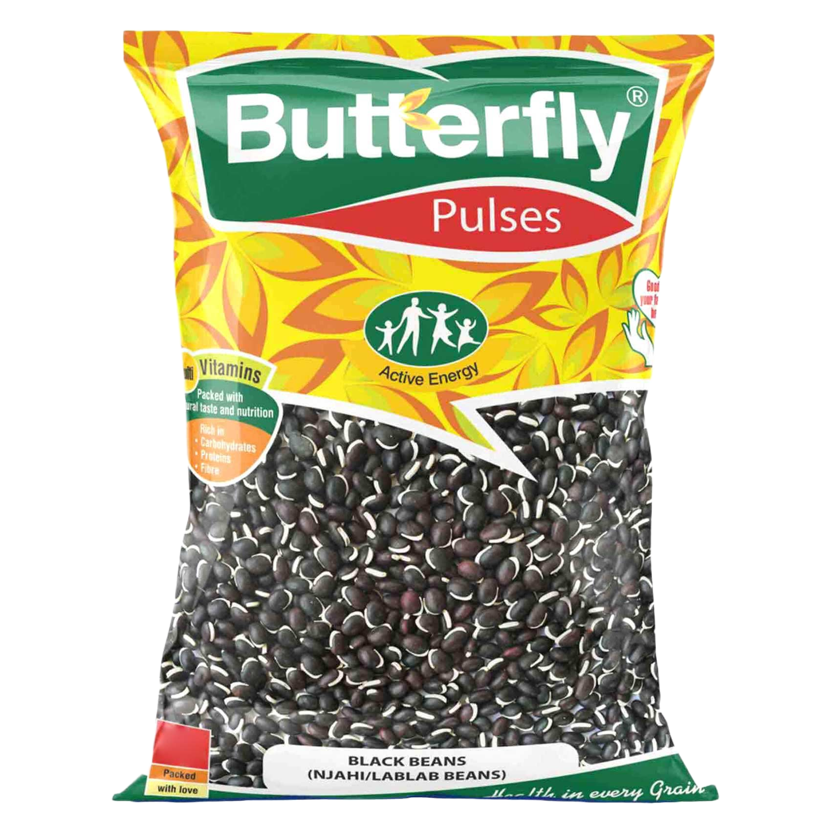 BUTTERFLY BLACK BEANS NJAHI 500G