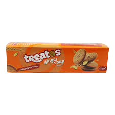 TREATOS GINGER SNAP BISCUITS 219G