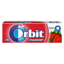 ORBIT STRAWBERRY 10S S/FREE