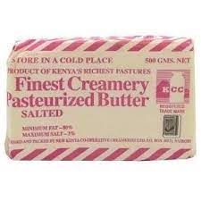 BUTTER SALTED 500G FOIL K.C.C