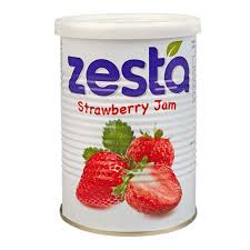 ZESTA STRAWBERRY JAM 500G EOT