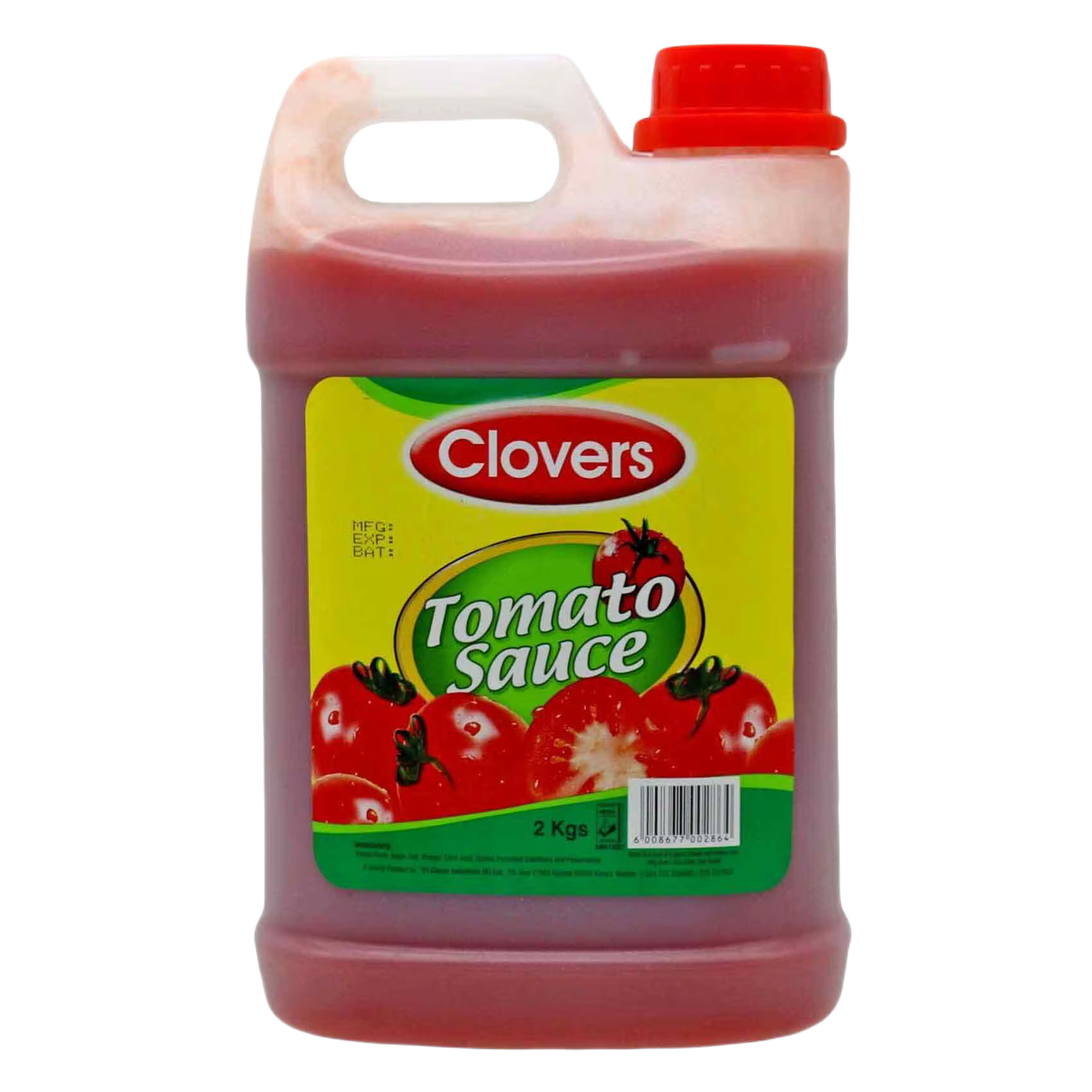 CLOVERS TOMATO SAUCE 2KG