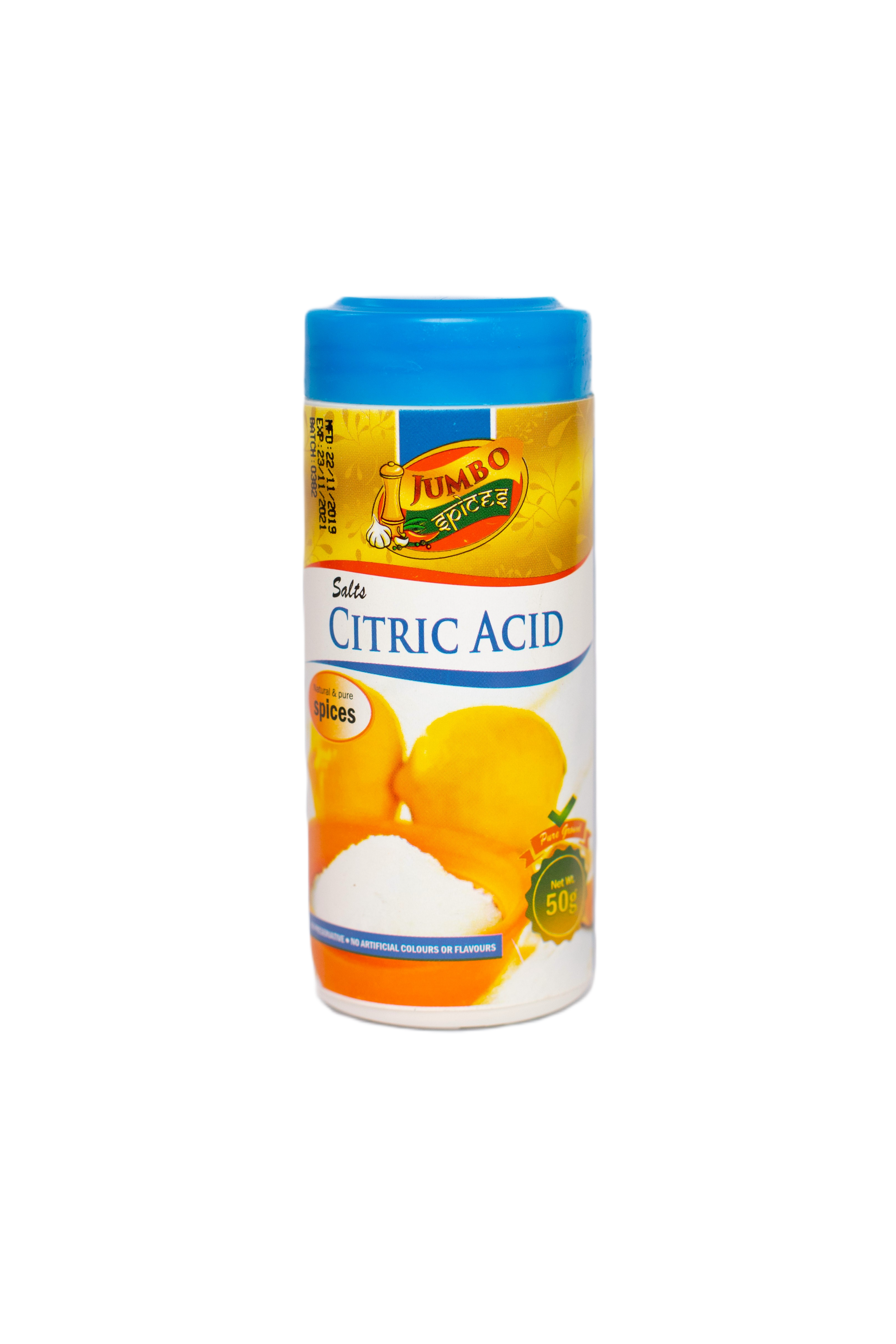 CITRIC ACID 50G JAR JUMBO