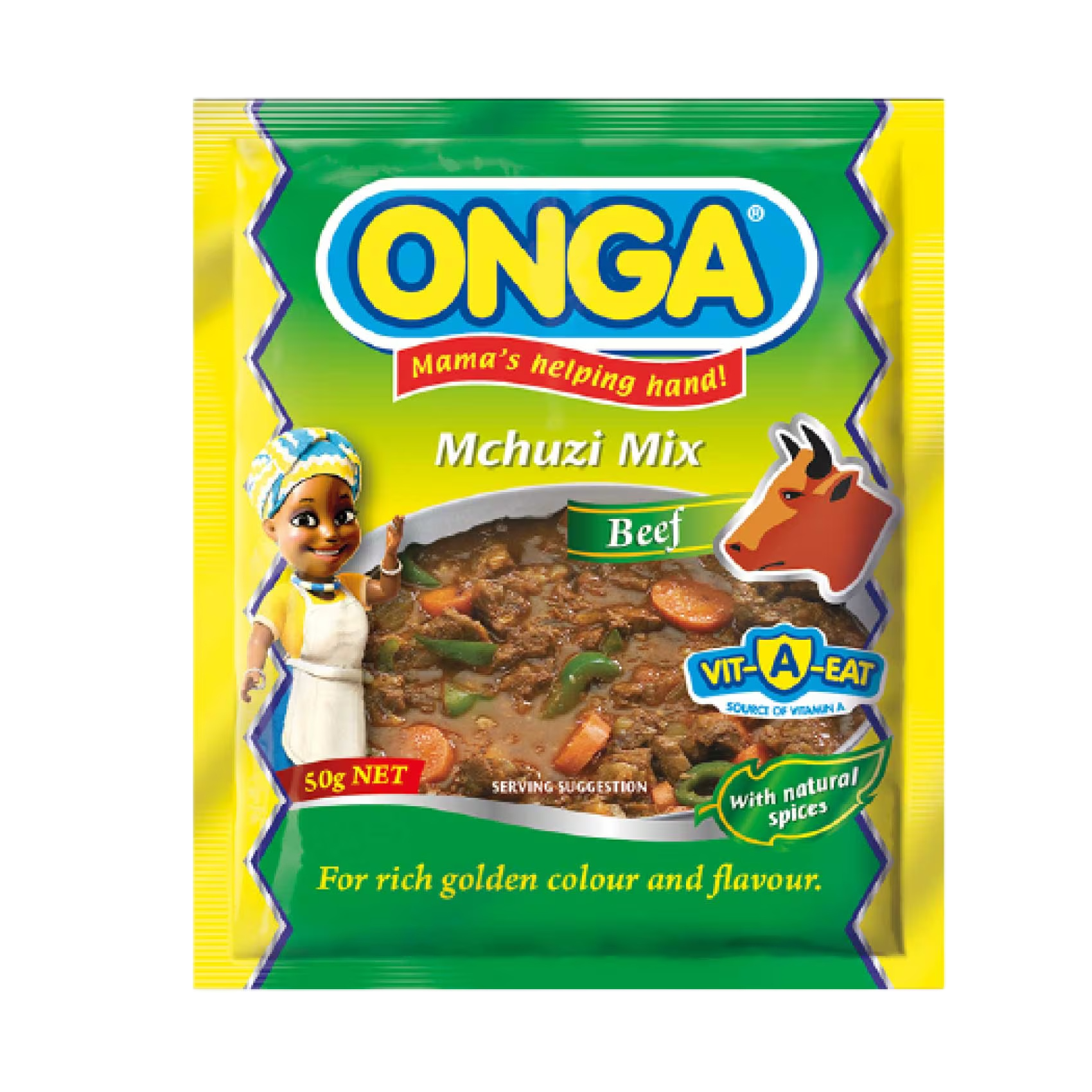 ONGA MCHUZI MIX BEEF 50G SAT