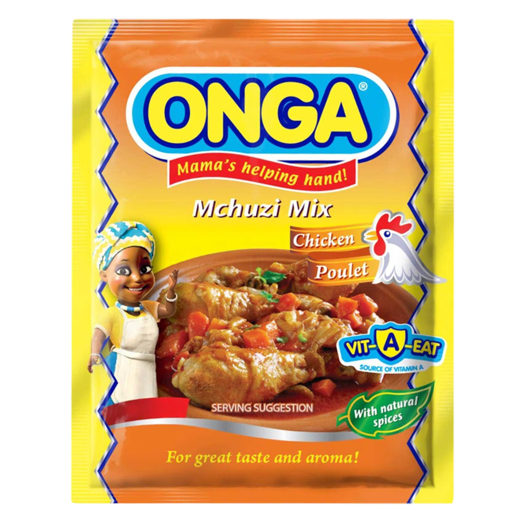 ONGA CHICKEN POULET 50G SAT