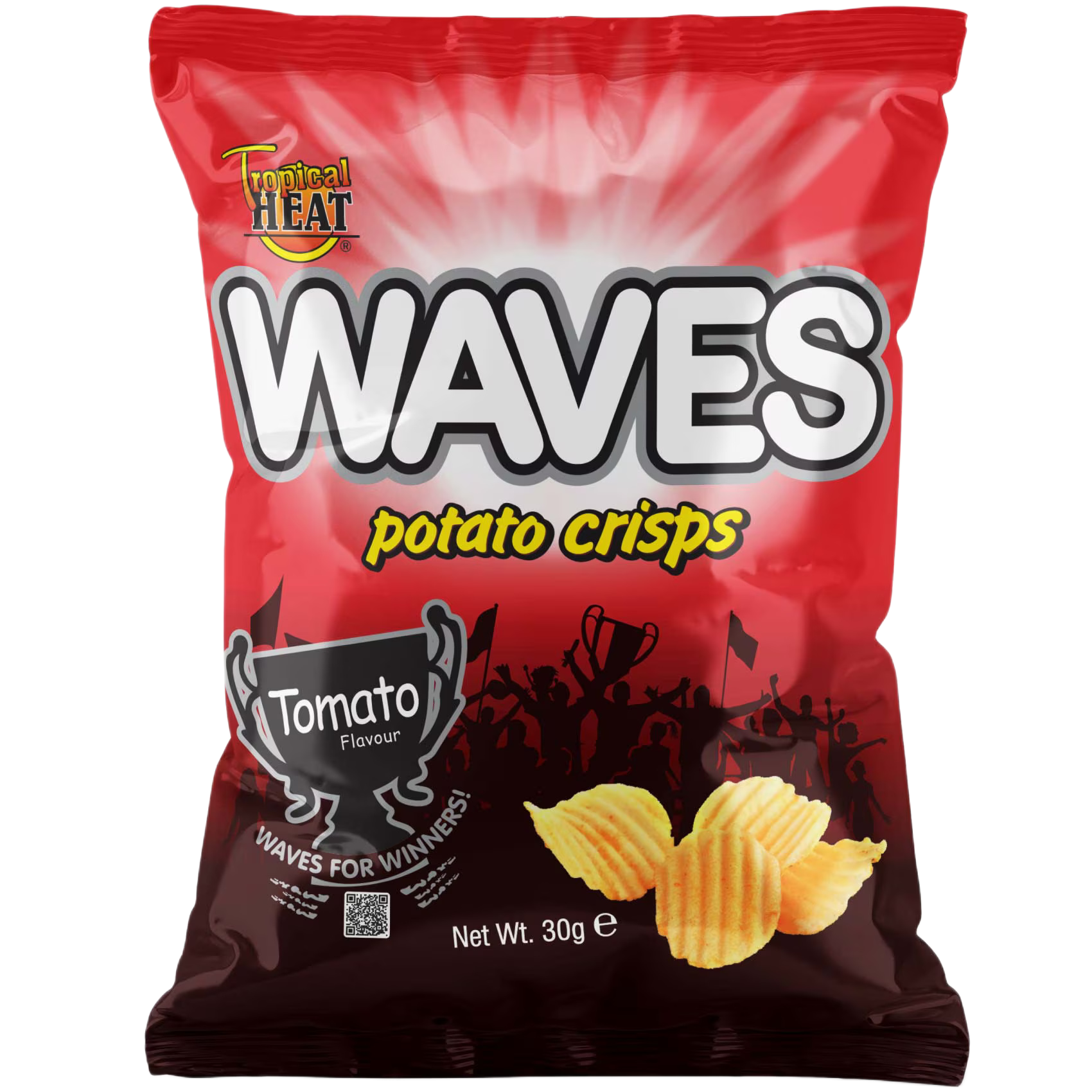 CRISPS WAVE TOMATO 30G DEEPA