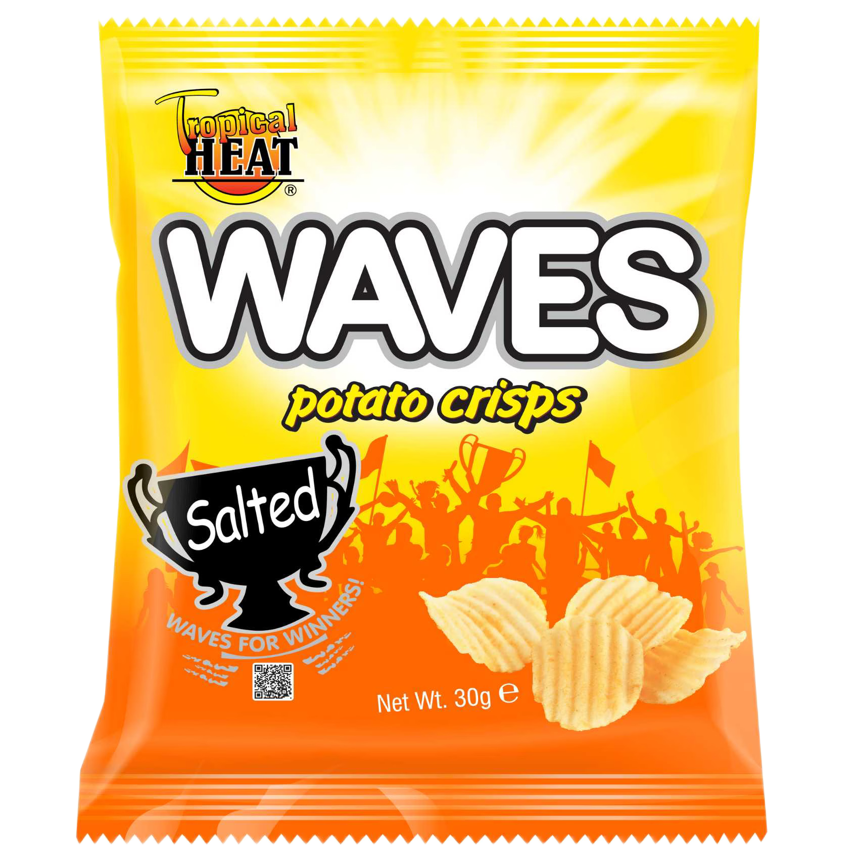 CRISPS WAVE SALTED 30G DEEPA