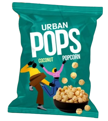 URBAN POP POPCORN COCONUT 60G